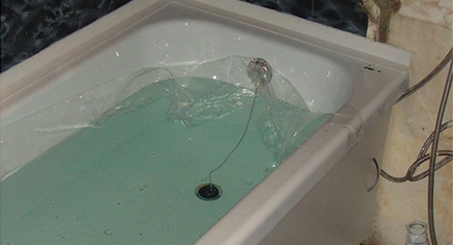 Установкой акрилового вкладыша | Боровая