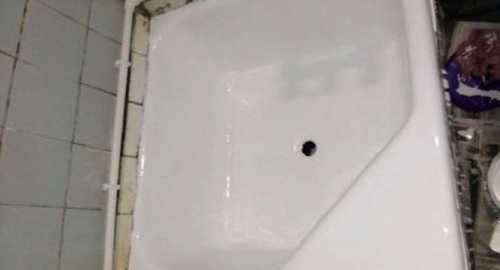 Обновление душевого поддона акрилом | Боровая